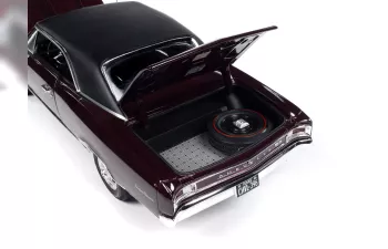 CHEVROLET Chevelle SS 396 (1966), dark red matt-black