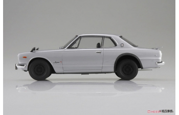 Сборная модель Nissan Skyline 2000GT-R 1970 (Silver)