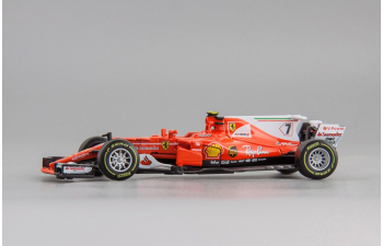 FERRARI SF70-H "Scuderia Ferrari" #7 K.Raikkonen Formula 1 (2017), red