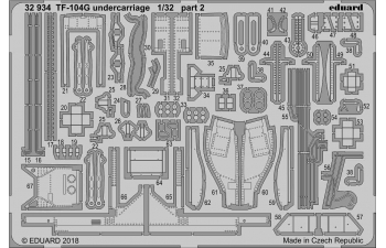 Фототравление для TF-104G шасси