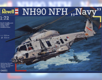 Сборная модель Европейский транспортно-боевой вертолет Eurocopter NHI NH90 NFH