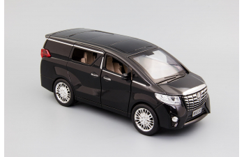 TOYOTA Alphard, чёрный