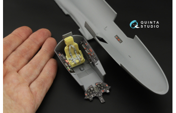 3D Декаль интерьера кабины F-80C Shooting Star (Czech Model / Special Hobby)