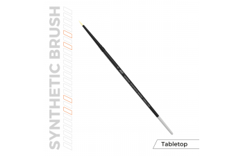 Синтетическая Tabletop кисть - 0 / AK SYNTHETIC TABLETOP BRUSH – 0