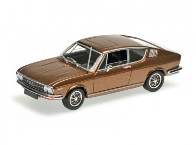 AUDI 100 Coupe S (1969), brown metallic