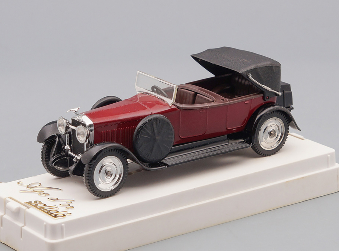 HISPANO Suiza H6B (1926), dark cherry / black