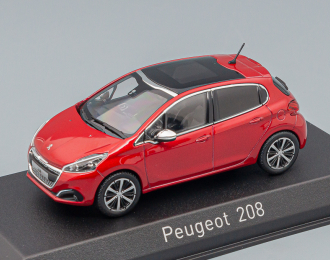 PEUGEOT 208 (рестайлинг) 2015, rubi red