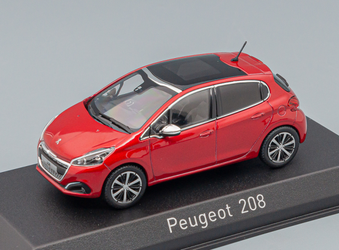 PEUGEOT 208 (рестайлинг) 2015, rubi red