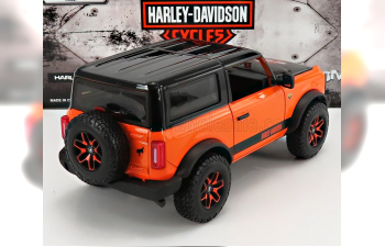 FORD Bronco Custom Harley Davidson (2021), Orange Black