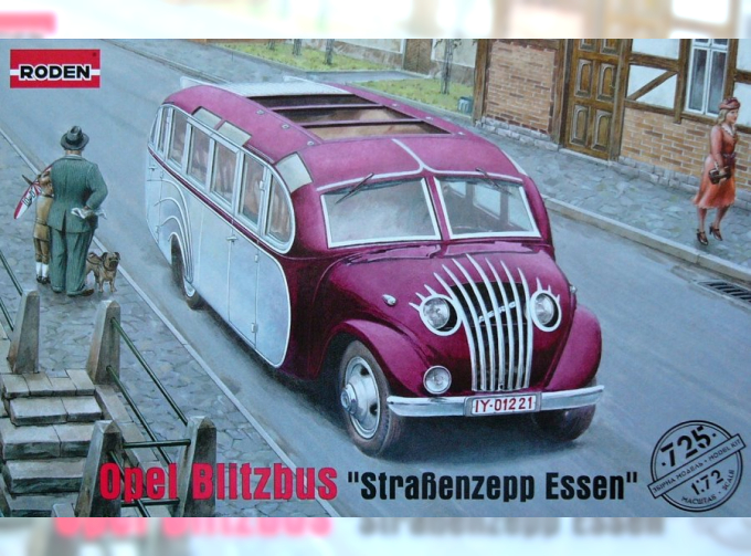 Сборная модель Немецкий автобус Opel Blitzbus "StraRenzepp Essen"