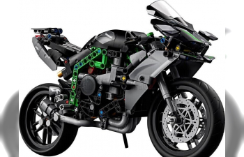 KAWASAKI Lego Technic - Ninja H2r - Motorcycle - 643 Pezzi - 643 Pcs, Black