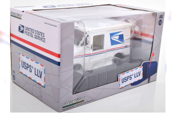 LONG Life US Postal Service, white blue red