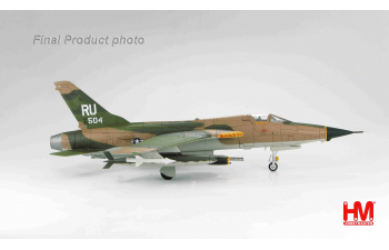 Republic F-105D Thunderchief Diecast Model USAF 355th TFW 357th TFS "Memphis Belle II" Buddy Jones Takhli RTAFB Thailand 1966