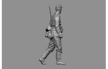 Фигурка Немецкий солдат с ружьём (под покраску)