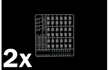 Сборная модель Диорама Канистры времён Второй мировой