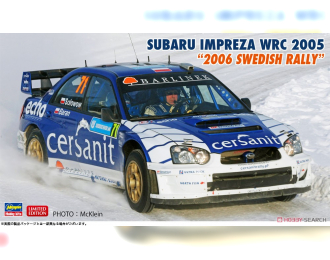 Сборная модель SUBARU Impreza Wrc Team Cersanit №71 Rally Sweden 2006 Michal Solowow - Maciej Baran