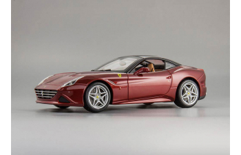 FERRARI California T closed top, red metallic