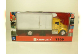 KENWORTH T300 рефрежиратор, желтый