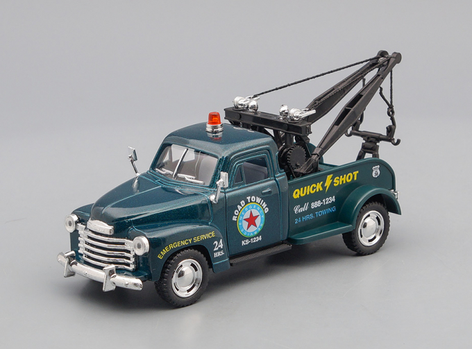 CHEVROLET 3100 Wrecker (1953), green