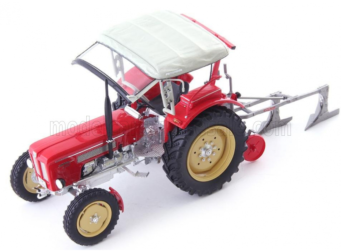 SCHLUTER S450 Tractor Germany (1962), Silver Red