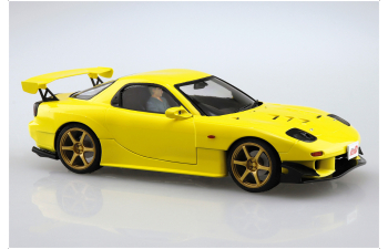 Сборная модель Mazda RX-7 Takahashi Keisuke FD3S (Project-D Ver.) with Figure