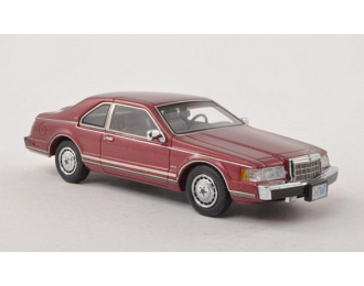 LINCOLN Continental Mark VII LSC, met.dark red