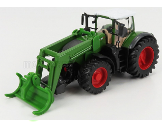 FENDT Vario 1050 Tractor With Front Logging Grab (2016), Green Grey Red
