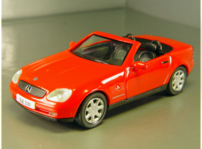 MERCEDES-BENZ SLK 230 Cabrio, red