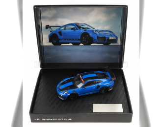 PORSCHE 911 991-2 Gt2 Rs Mr Team Manthey Racing 2018, Blue Black