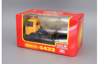 МАЗ 5433 седельный тягач (1987-1993), оранжевый