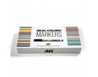 Набор акриловых маркеров Real Colors маркеров, 34 шт. / SPECIAL BOX RC MARKERS – 34 units