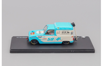 RENAULT 4 Fourgonnette "Les Triplettes De Bonneville" (2011), white / blue