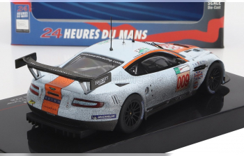 ASTON MARTIN Dbr9 Amr 6.0l V12 Tea Aston Martin N009 Winner Lmgt1 Class 24h Le Mans (2008) D.Brabham - A.Garcia - D.Turner - Versione Dopo Gara - After Race Version, Light Blue Orange