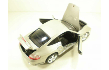 PORSCHE 911 Turbo, Gold Collection 1:18, серебристый