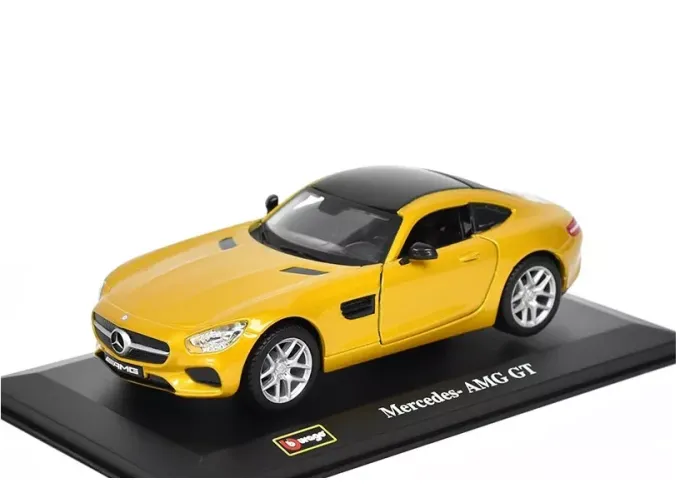 MERCEDES-BENZ GT-S AMG C190 (2016), yellow