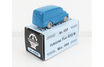 FIAT 615 Furgone - Van - (1953), Blue