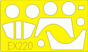 Окрасочная маска Британский истребитель-бомбардировщик Hawker Seahawk FGA.MK.6