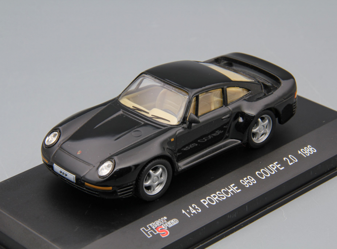 PORSCHE 959 Coupe 2.0 (1986), black