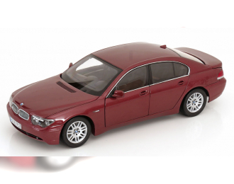 BMW 7er Serie E65 (2001), red metallic