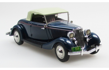 FORD Model 18 roadster top up (1933), blue