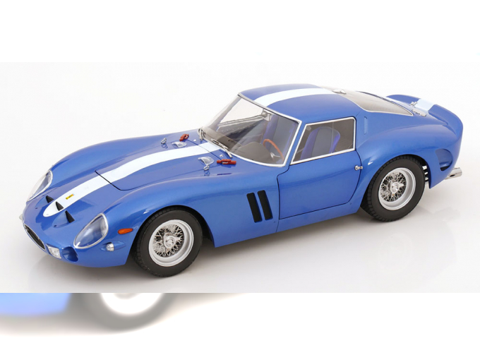 FERRARI 250 GTO (1962), blue metallic/white