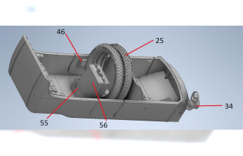 Сборная модель Руссо-Балт С24-30 автопробег С-П -Севастополь
