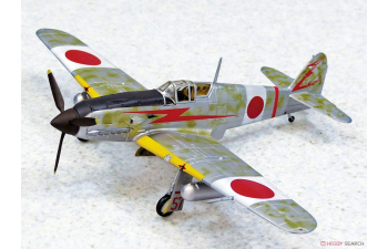 Сборная модель Японский истребитель Ki-61-I TYPE 3 HIEN MODEL 2 TEI c фигуркой пилота