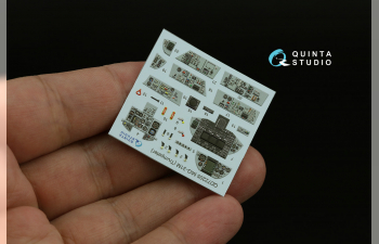 3D Декаль интерьера кабины МиГ-31М (Trumpeter)