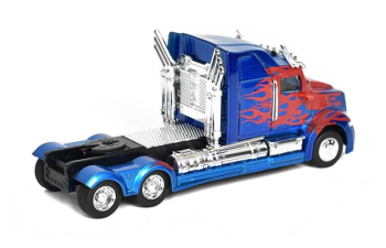 WESTERN STAR 5700XE - Optimus Prime Transformers, Blue Red