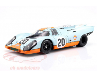 Porsche 917K Gulf #20 24h LeMans 1970 Siffert, Redman