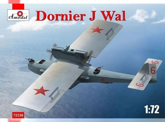 Сборная модель Немецкая летающая лодка Dornier Do J Wal (советский вариант)