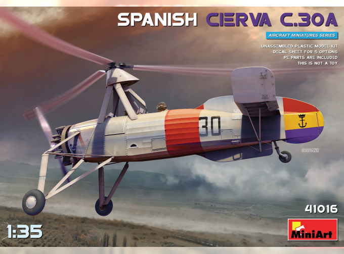 Сборная модель Spanish Cierva C.30a