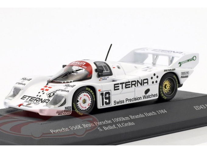 PORSCHE 956K №19 5th 1000km Brands Hatch Stefan Bellof, Harald Grohs (1984)