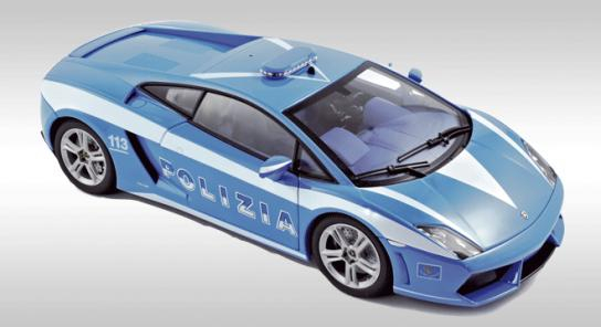 LAMBORGHINI Gallardo LP560-4 2009 - Polizia, blue